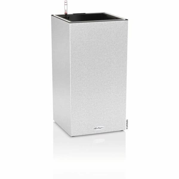 Selvvandende pot Lechuza Hvid 40 x 40 x 56 cm LED