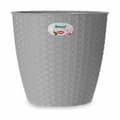 Pikkukuva 3 / 3: Kukkaruukku Stefanplast Harmaa Muovinen 24 x 22,3 x 24 cm (6 osaa)