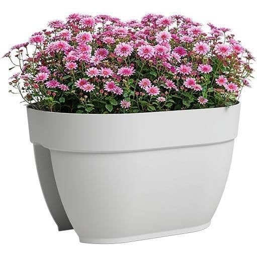 Jardiniere - ARTEVASI - CAPRI CAMPANA - Balkong - 40 ma - Vit