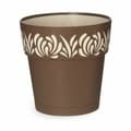 Miniatyrbillede 2 af 3: Selvvandende pot Stefanplast Gaia Brun Plastik 19 x 19 x 19 cm (12 enheder)