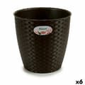 Miniatyrbillede 1 af 3: Urtepotte Stefanplast Plastik 24 x 22 x 24 cm (6 enheder)