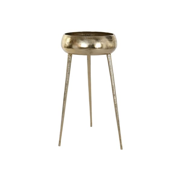 Kruka Home ESPRIT Gyllene Aluminium Modern 35,5 X 35,5 X 77 cm