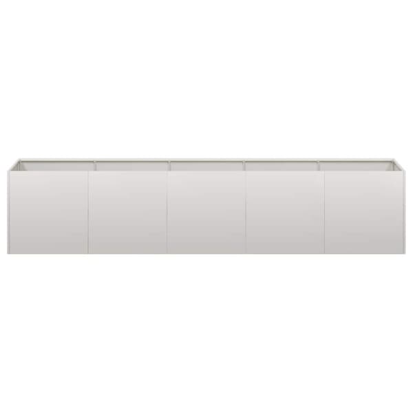 vidaXL Plantekasse 200x40x40 cm rustfritt stål