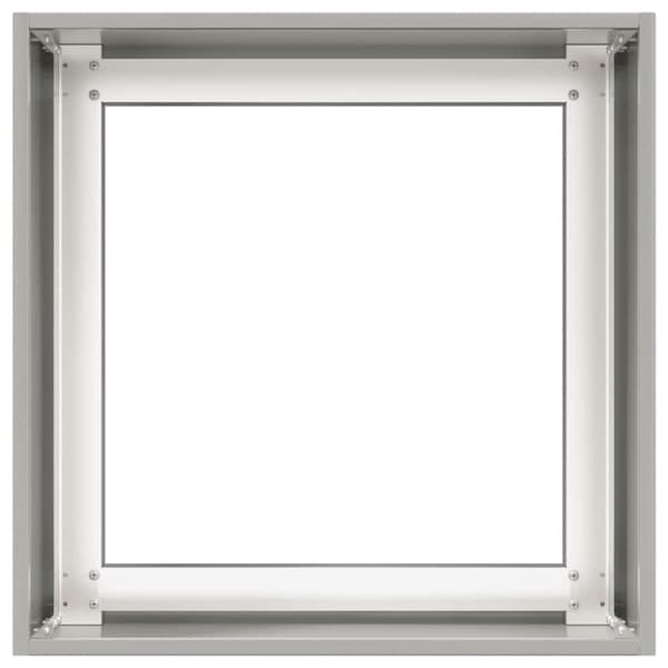 vidaXL plantekasse 40x40x40 cm rustfrit stål