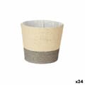 Miniatyrbillede 1 af 2: Urtepotte Ibergarden WY21-71 Grå Tov Plastik 19,5 x 16,5 x 19,5 cm (24 enheder)