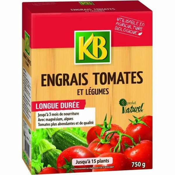 Växtgödsel KB ORGANIC 750 g