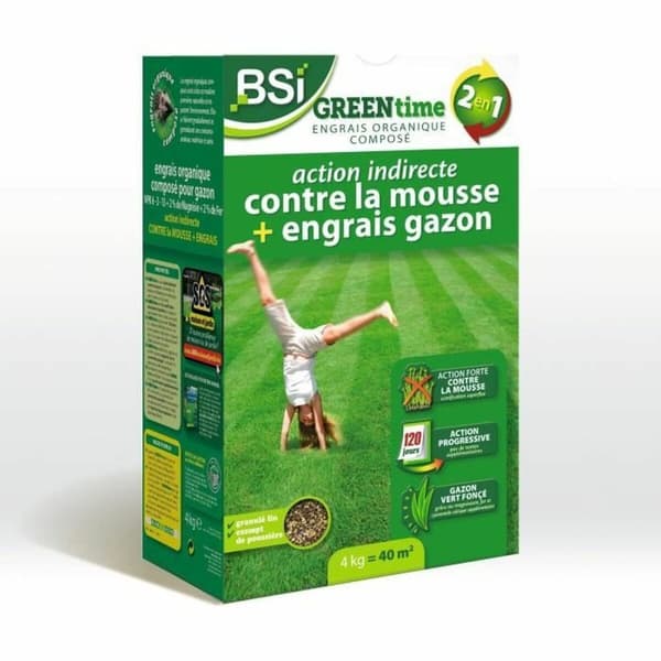 Ekologiskt gödselmedel BSI Greentime 4 Kg