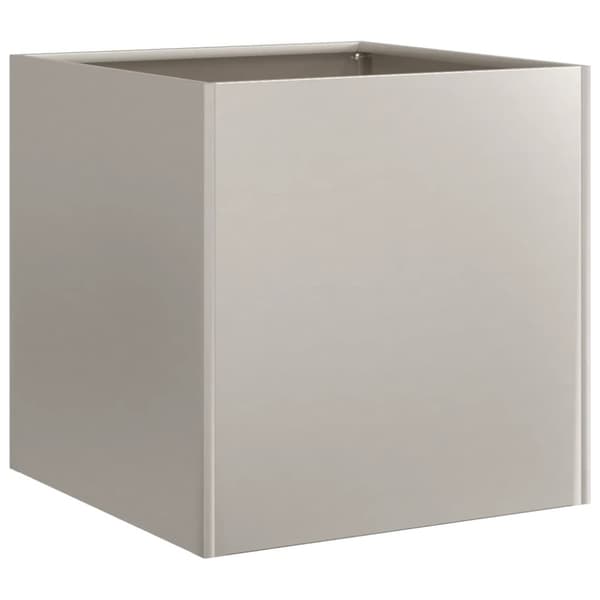 vidaXL Plantekasse Rusty 40x40x40 cm forvitringsstål