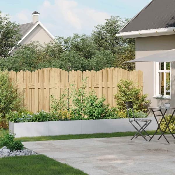 vidaXL Plantekasse 360x40x40 cm galvanisert stål