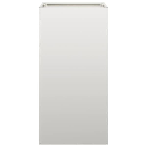 vidaXL Plantekasse 40x40x80 cm rustfritt stål