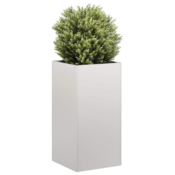 vidaXL Plantekasse 40x40x80 cm rustfritt stål
