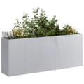 Miniatyrbilde 2 av 10: vidaXL Plantekasse 200x40x80 cm galvanisert stål