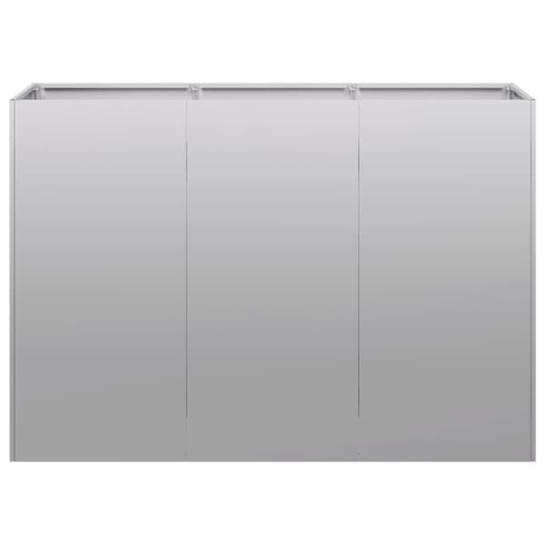 vidaXL Plantekasse 120x40x80 cm galvanisert stål