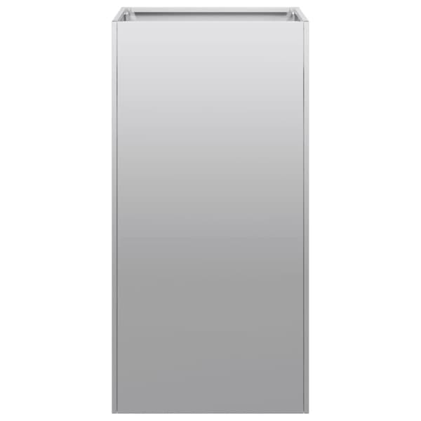 vidaXL Plantekasse 40x40x80 cm galvanisert stål