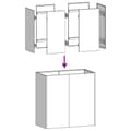 Miniatyrbillede 7 af 10: vidaXL plantekasse 80x40x80 cm galvaniseret stål