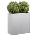Miniatyrbillede 2 af 10: vidaXL plantekasse 80x40x80 cm galvaniseret stål