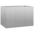 Miniatyrbillede 3 af 10: vidaXL plantekasse 120x80x80 cm galvaniseret stål