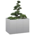Miniatyrbillede 2 af 10: vidaXL plantekasse 120x80x80 cm galvaniseret stål