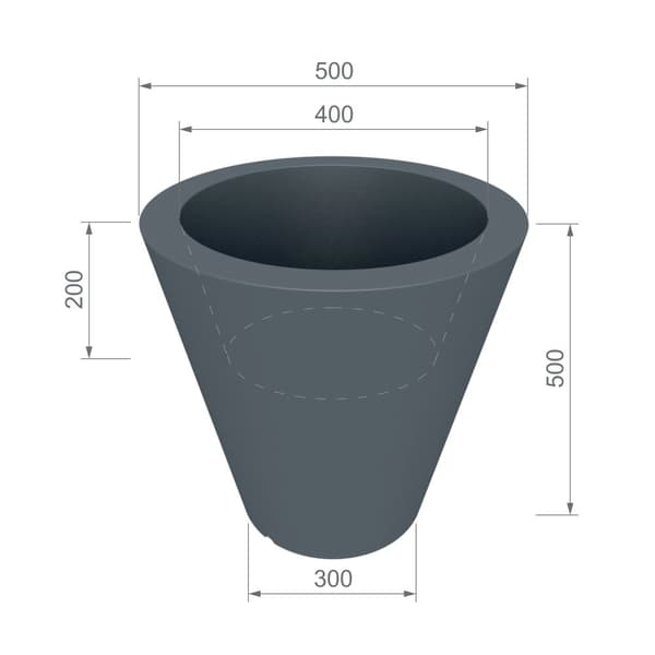 Moderne Belyst Blomsterpotte - Elegant Design Til Indretningsdesignere