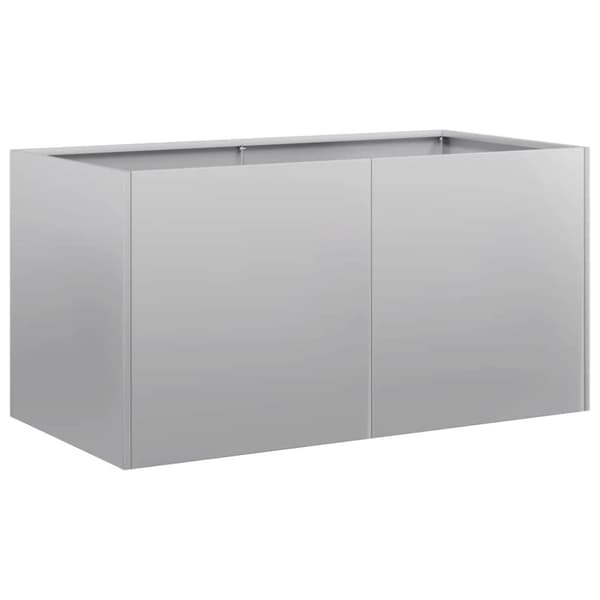 vidaXL plantekasse 80x40x40 cm galvaniseret stål
