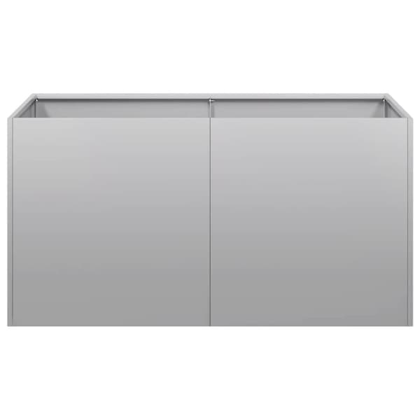 vidaXL plantekasse 80x40x40 cm galvaniseret stål