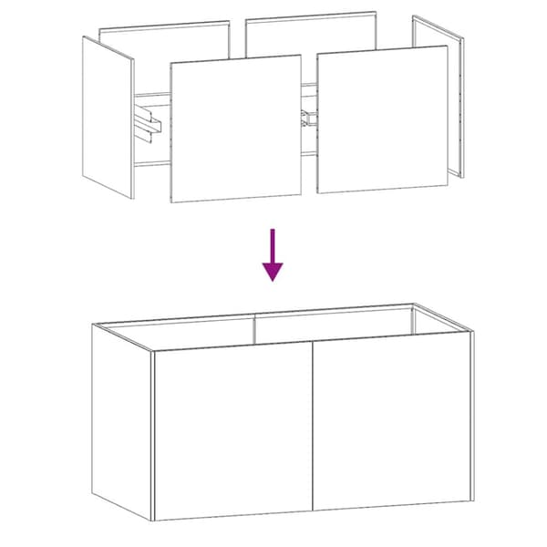vidaXL plantekasse 80x40x40 cm galvaniseret stål