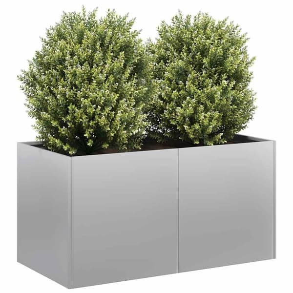 vidaXL plantekasse 80x40x40 cm galvaniseret stål