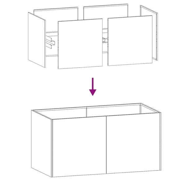 vidaXL plantekasse 80x40x40 cm koldvalset stål sort