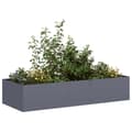 Miniatyrbillede 2 af 10: vidaXL plantekasse 200x80x40 cm stål antracitgrå