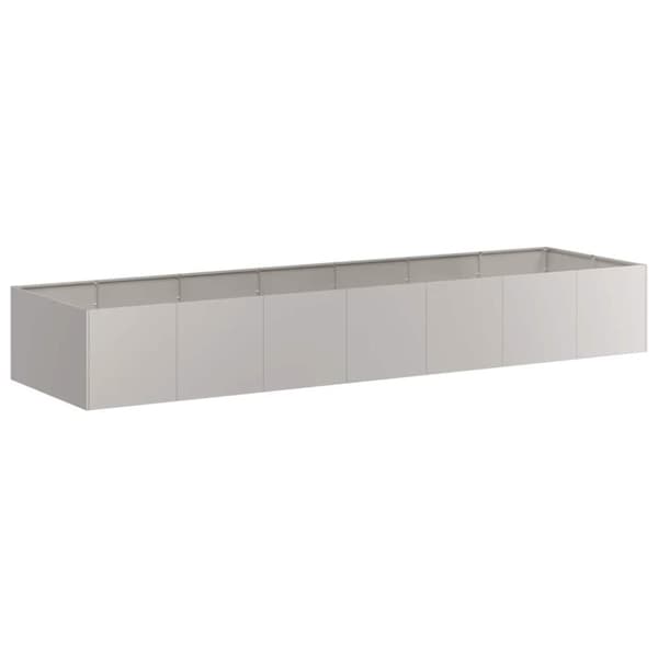 vidaXL Plantekasse rust 280x80x40 cm forvitringsstål