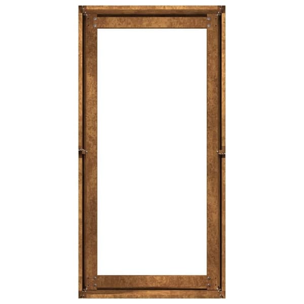 vidaXL Plantekasse rust 40x80x40 cm forvitringsstål