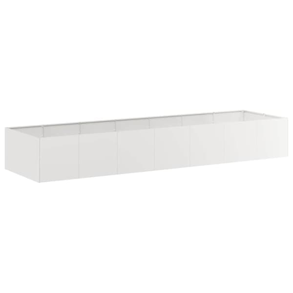 vidaXL Planteringskärl 280x80x40 cm rostfritt stål
