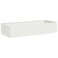 Miniatyrbilde 3 av 10: vidaXL Plantekasse hvit 200x80x40 cm stål