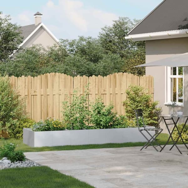 vidaXL Plantekasse 280x80x40 cm galvanisert stål