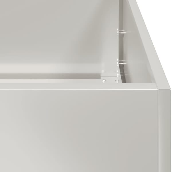 vidaXL plantekasse 360x80x40 cm rustfrit stål