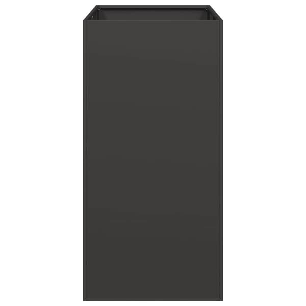 vidaXL plantekasse 40x80x80 cm stål sort