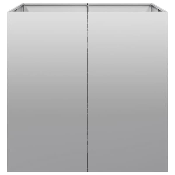 vidaXL plantekasse 80x80x80 cm galvaniseret stål