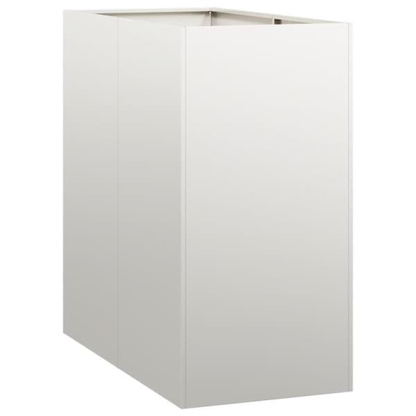 vidaXL Plantekasse 40x80x80 cm rustfritt stål