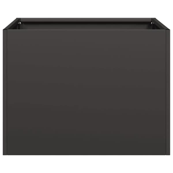 vidaXL plantekasse 40x40x30 cm stål sort
