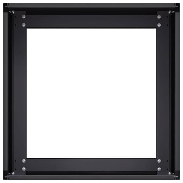 vidaXL plantekasse 40x40x30 cm stål sort