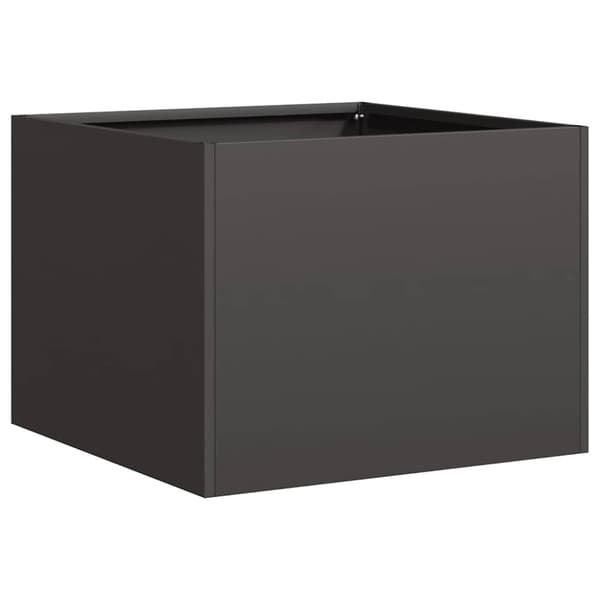 vidaXL plantekasse 40x40x30 cm stål sort