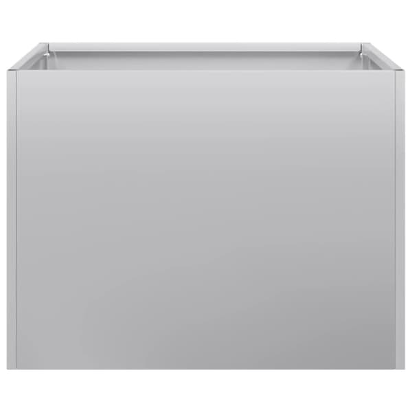 vidaXL Plantekasse 40x40x30 cm galvanisert stål