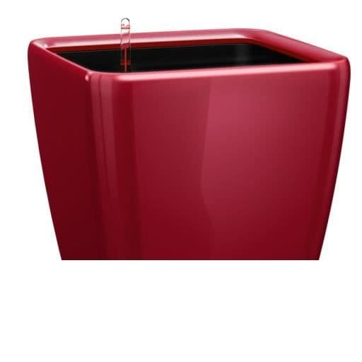 Planteringskärl - LECHUZA - QUADRO LS 28 - Blank vit - Bevattningssystem - 9 L