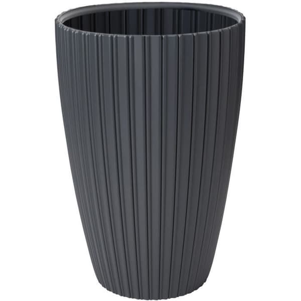 Blomkruka - Trädgårds-ID - Fancy - 40 x 58 cm - För trädgård, balkong eller interiör - Antracit