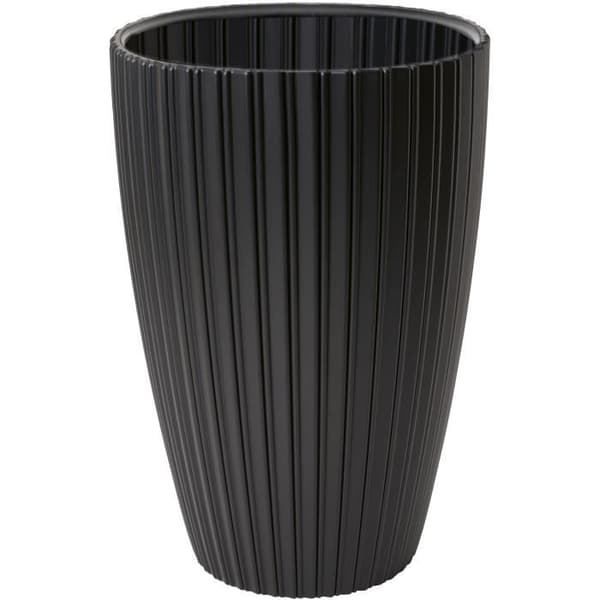 Blomkruka - Trädgårds-ID - Fancy - 40 x 58 cm - För trädgård, balkong eller interiör - Svart