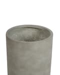 Miniatyrbilde 5 av 7: Plantepotte Grå 36x36x51 cm MgO Round Betongeffekt Innendørs Utendørs Værbestandig