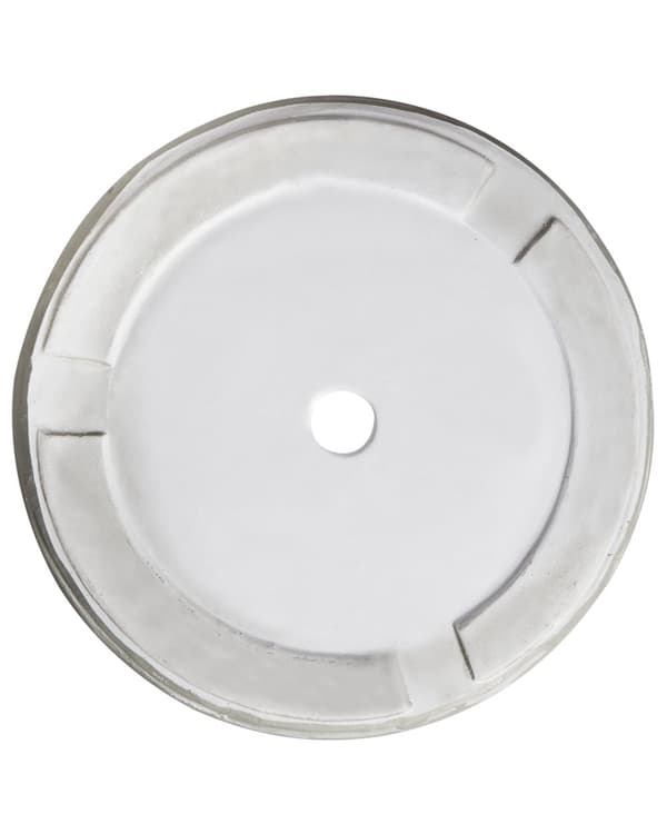 Plantepotte Grå 36x36x51 cm MgO Round Betongeffekt Innendørs Utendørs Værbestandig