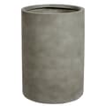 Miniatyrbilde 1 av 7: Plantepotte Grå 36x36x51 cm MgO Round Betongeffekt Innendørs Utendørs Værbestandig