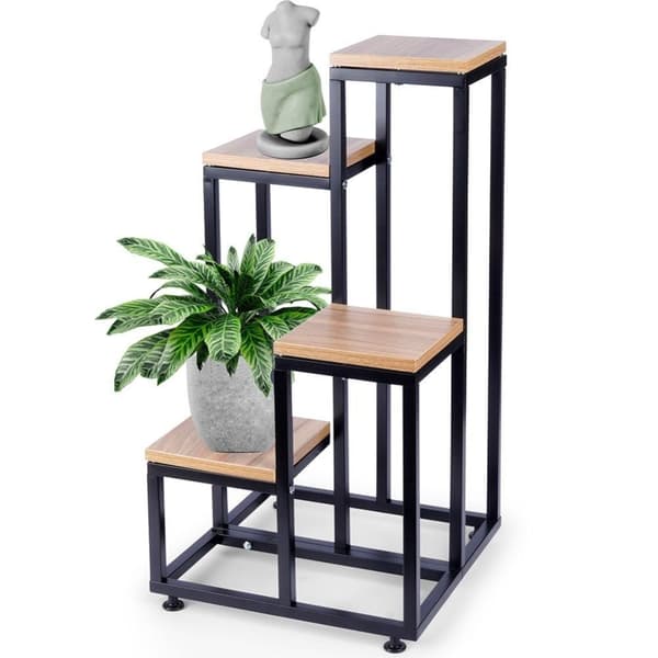 4-lags blomsterstander i metal, 69 cm