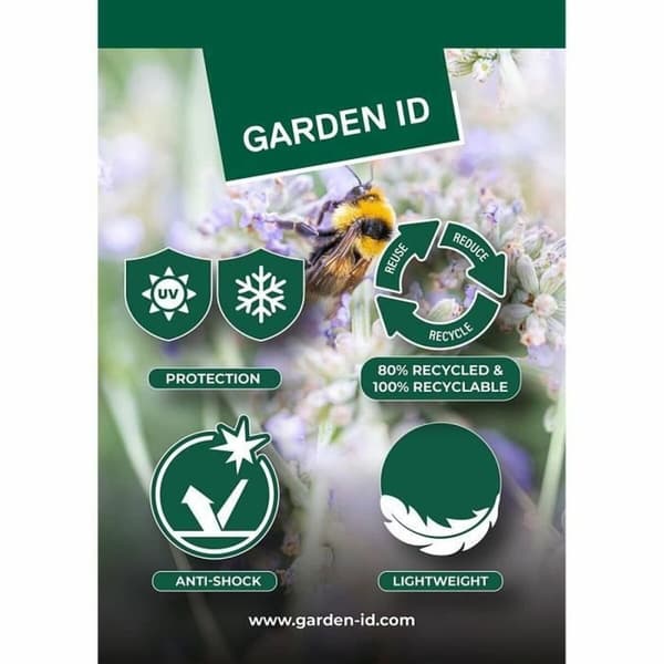 Urtepotte Garden ID Fancy Antracit 40 x 42 cm